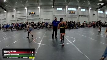 92 lbs Round 7 (10 Team) - Lennox Deringer, SHWA vs Brody Yetzer, FORGE