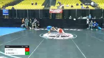 113 lbs Quarterfinal - Jacob Carson, Unattached 69 vs Santino Sanchez, Unattached 28