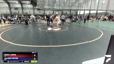 215 lbs Semifinal - Noah Larios, CA vs Kamden Boyer, WA