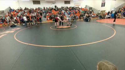 175-189 lbs Round 3 - Ben Farrel, Thermopolis Middle School vs Zach Sankoff, Riverton Middle School