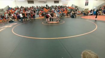 175-189 lbs Round 3 - Ben Farrel, Thermopolis Middle School vs Zach Sankoff, Riverton Middle School
