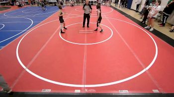 90 lbs Quarterfinal - Jayde Lynch, Warner Eagles Youth Wrestling vs Wyatt Strick, Lawrence Elite