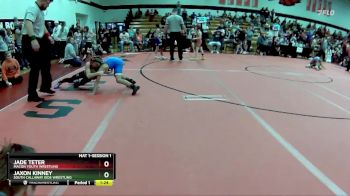 70 lbs Semifinal - Jade Teter, Macon Youth Wrestling vs Jaxon Kinney, South Callaway Kids Wrestling