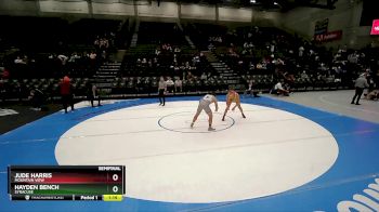 160 lbs Semifinal - Jude Harris, Mountain View vs Hayden Bench, Syracuse