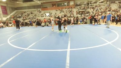 68 kg 7th Place Match - Amelia Fawcett, Pioneer Grappling Academy vs Clarissa Agostini, Laker Wrestling Club