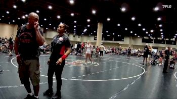 120 lbs Semifinal - Addison Gore, Raleigh Area Wrestling vs Danielle Selman, Trojan Wrestling Academy LLC