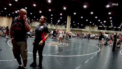 120 lbs Semifinal - Addison Gore, Raleigh Area Wrestling vs Danielle Selman, Trojan Wrestling Academy LLC