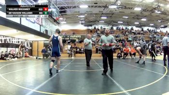 175 lbs Cons. Semi - De`vaughn Williams, Washington (Massillon) vs Walker Mulvaney, Hudson