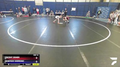 67 lbs Semifinal - Vincent Zeiher, WI vs Nehemiah Andronic, IL