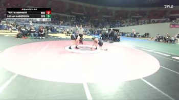 4A/3A/2A/1A Girls 235 Champ. Round 1 - Katie Rehnert, Warrenton Girls vs Lillian Anderson, Sutherlin Girls