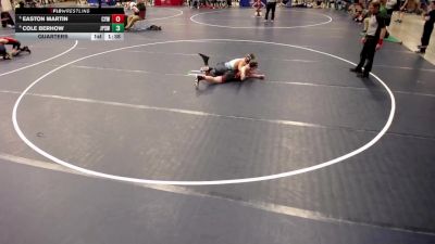 14U - 120 lbs Quarters - Easton Martin, Centennial Youth Wrestling vs Cole Berhow, Jack Pine Savage Wrestling