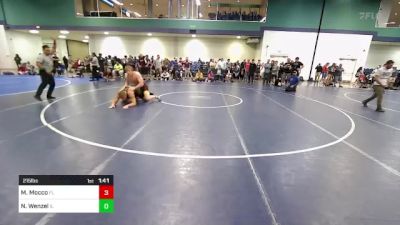 215 lbs Round Of 16 - Michael Mocco, FL vs Noah Wenzel, IL