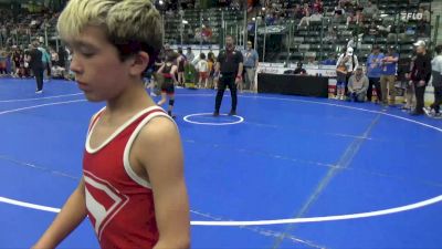 63 lbs Champ. Round 2 - Asher King, Sebolt Wrestling Academy vs Jory Thomas, Moen Wrestling Academy