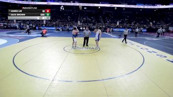 II-285 lbs Champ. Round 2 - James Lin, Horace Mann vs Jack Brown, Homer