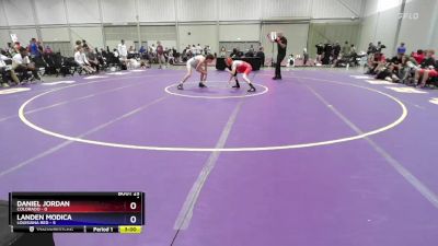 106 lbs Semis & 3rd Wb (16 Team) - Daniel Jordan, Colorado vs Landen Modica, Louisiana Red