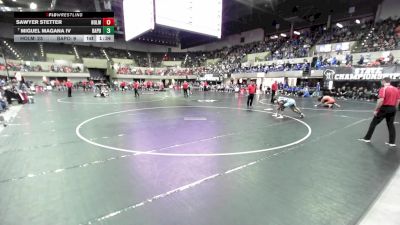 144 lbs Miguel Magana IV, Bay Port vs Sawyer Stetter, Holmen