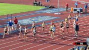 High School Girls' 2k Steeplechase, Heat 1