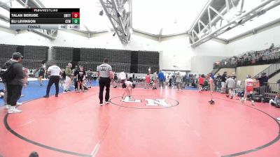 73 lbs Final - Talan Berube, Smitty's Barn MS vs Eli Levinson, Cordoba Trained MS