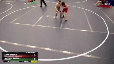 160 lbs Cons. Round 2 - Jackson Randall, Minnesota vs Adam Wieden, Edina Wrestling Association