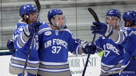 Air Force Hockey "Orchestra" Quickly Gaining Experience In Atlantic Hockey