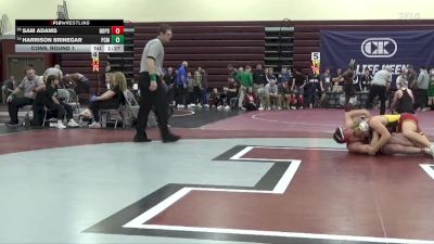 175 lbs Cons. Round 1 - Harrison Brinegar, PCM, Monroe vs Sam Adams, North Polk