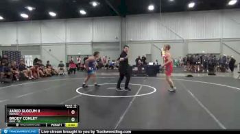 182 lbs Quarters & 1st Wb (16 Team) - Jared Slocum II, Indiana vs Brody Conley, Ohio