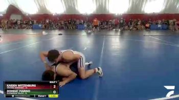 150 lbs Round 1 (4 Team) - Kaiden Witzenburg, Waukee Warriors vs Dominic Marino, Glenbrook South