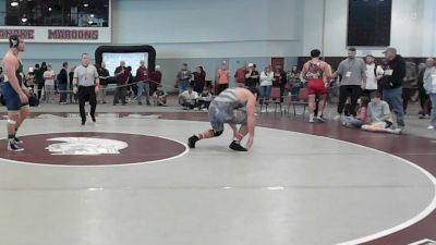 285 lbs Quarterfinal - Jimmy Mullen, Virginia Tech vs Elijah Hunter, West Virginia