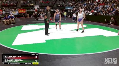 Cons. Round 1 - Alij`nae Wallace, Mesa Ridge Girls vs Emiliana Mendoza, Douglas County Girls