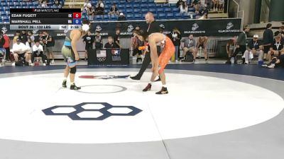 132 lbs Champ. Rd Of 256 - Edan Fugett, Oklahoma vs Marshall Pell, Washington
