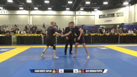 Jack Norman Popper vs Adam Robert Caplan 2024 World IBJJF Jiu-Jitsu No-Gi Championship