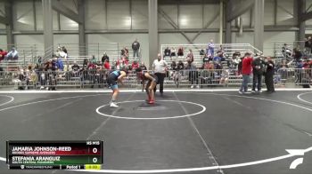 165 lbs Cons. Semi - Jamaria Johnson-Reed, Rhodes Supreme Avengers vs Stefania Aranguiz, South Central Punishers