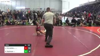 52 lbs Rr Rnd 3 - Joseph Cervantes, Dethrone vs Kaine Espinoza, TUF California