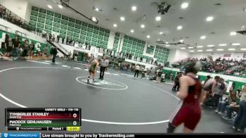 110-115 lbs Semifinal - Maddox Gehlhausen, Pinedale vs Tymberlee Stanley, Riverton