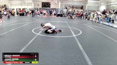 80 lbs Cons. Semi - Wesley Vincent, Warhawks vs Junior Messer, Olney Outlaws