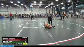 52 lbs Round 5 - Easton Carlson, PINnacle vs Easton Ginn, Terps Xtreme