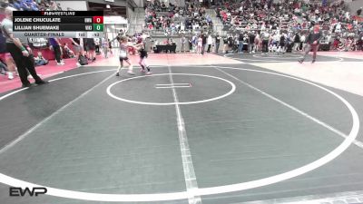 62 lbs Quarterfinal - Jolene Chuculate, HURRICANE WRESTLING ACADEMY vs Lillian Shuemake, Viking Wrestling Club