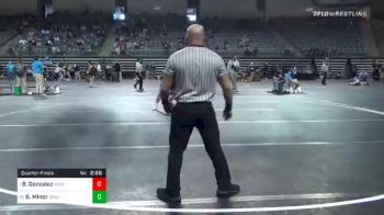 141 lbs Quarterfinal - Blake Gonzalez, Northeastern Oklahoma vs Bret Minor, Iowa Central