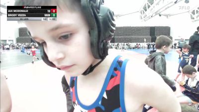 85 lbs Rr Rnd 5 - Jax McDonald, Triumph K3 vs Brody Vezza, Williamstown K3