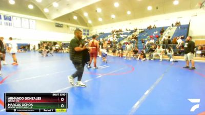 285 lbs Cons. Semi - Armando Gonzales, Legacy WC vs Marcus Ochoa, Venom Wrestling Club