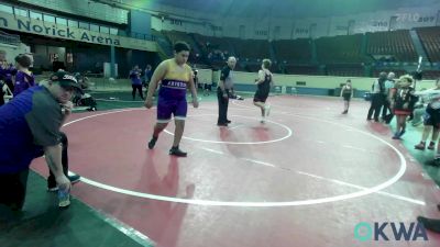 200 lbs Rr Rnd 3 - Tanner Kolath, Mojo Grappling Academy vs Izaiah Shadden, Bristow Youth Wrestling