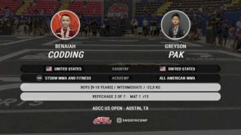 Replay: Mat 1 - 2026 ADCC Austin Open | Aug 8 @ 8 AM