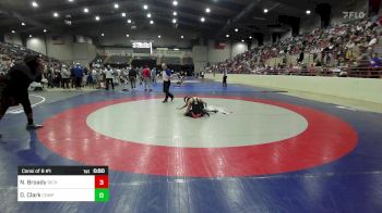 84 lbs Consi Of 8 #1 - Nash Broady, Richmond Hill Wrestling Club vs Darryl Clark, Compound Wrestling