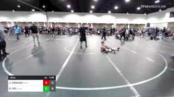 56 lbs Semifinal - Jayden Coleman, Panhandle Allstars: JR vs Ryan Hill, Olympia National