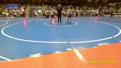 Rr Rnd 3 - Aubrey Gomez, Tulsa Blue T Panthers vs Virginia Fraser, Roundtree Wrestling Academy