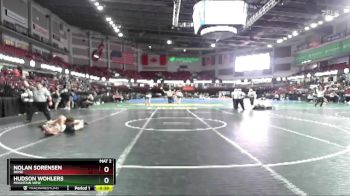 132 lbs Cons. Round 2 - Nolan Sorensen, Boise vs Hudson Wohlers, Mountain View