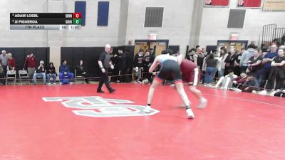 190 lbs 7th Place - Adam Loebl, Sharon vs Jj Figueroa, Saugus/Peabody