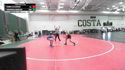 126 lbs Champ. Round 1 - Jonathan Marcus, Cabrillo/Long Beach vs James Alcantar, Fillmore