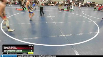 150 lbs Cons. Round 4 - Matthias Hautzinger, Beat The Streets Chicago-Midway vs Isaac Christo, MWC Wrestling Academy