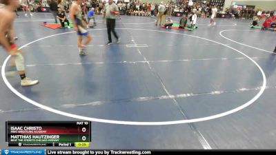 150 lbs Cons. Round 4 - Matthias Hautzinger, Beat The Streets Chicago-Midway vs Isaac Christo, MWC Wrestling Academy